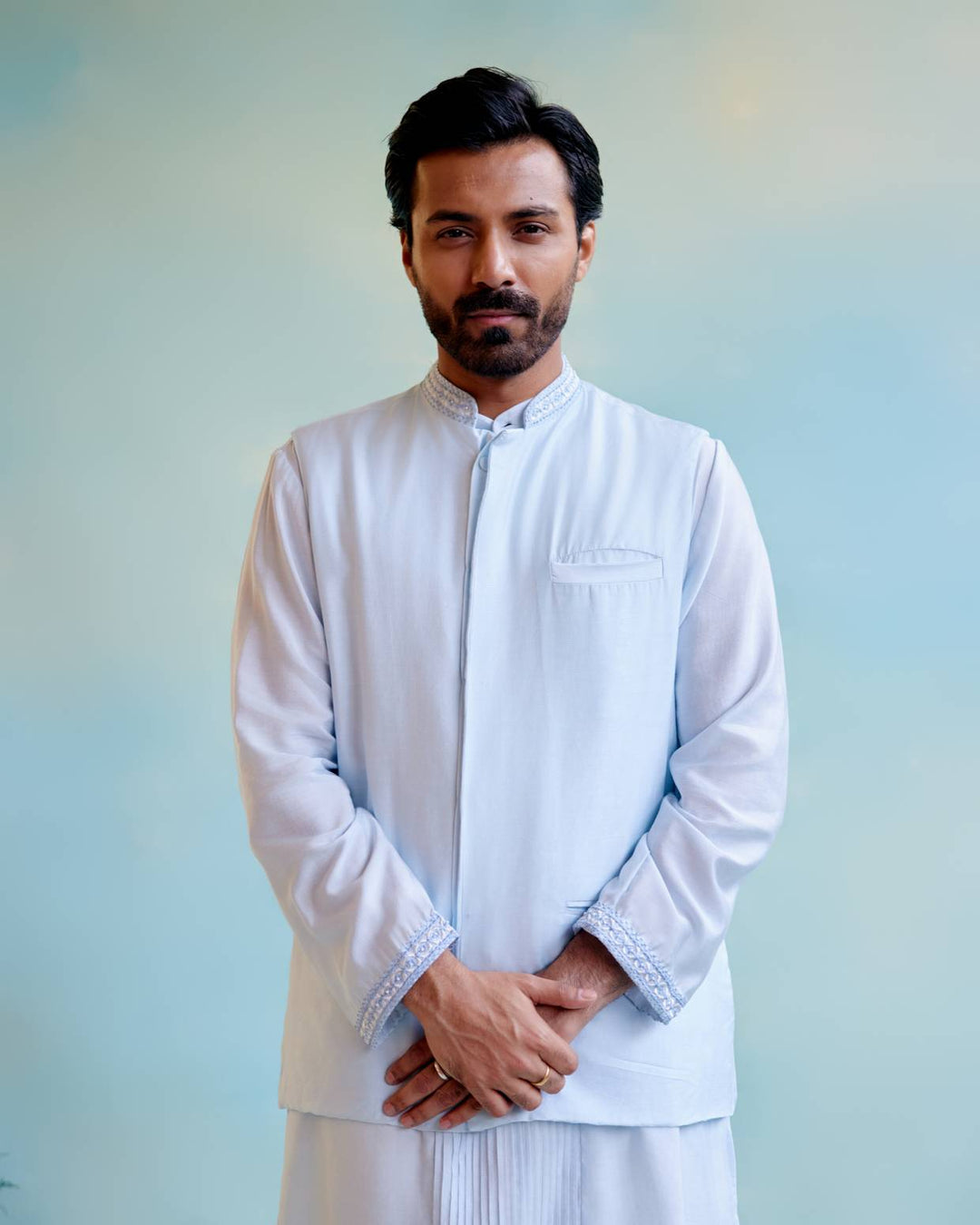 Blue Breeze Nehru Jacket