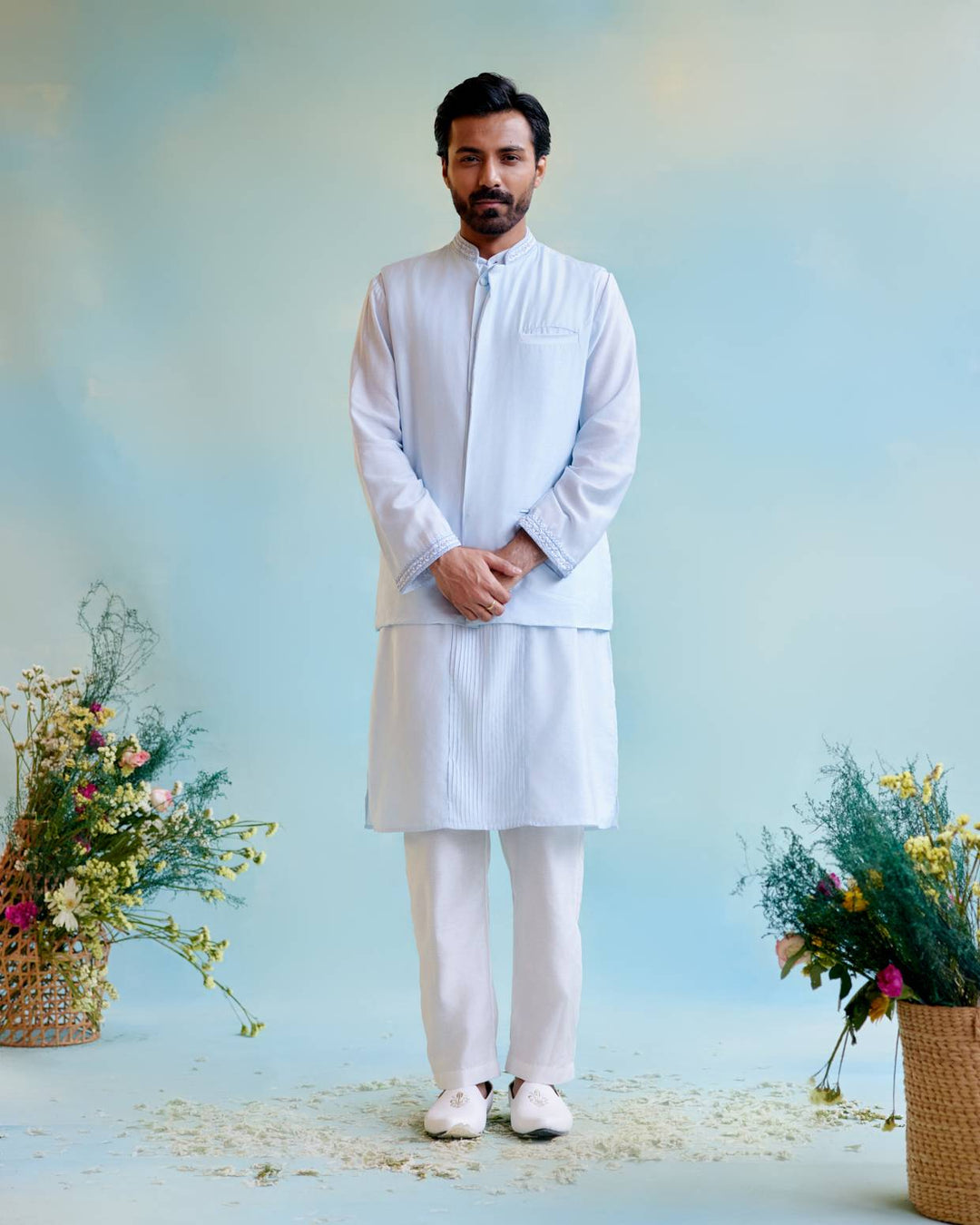 Blue Breeze Nehru Jacket