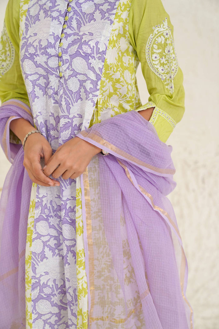 Lilac Orchid Dupatta