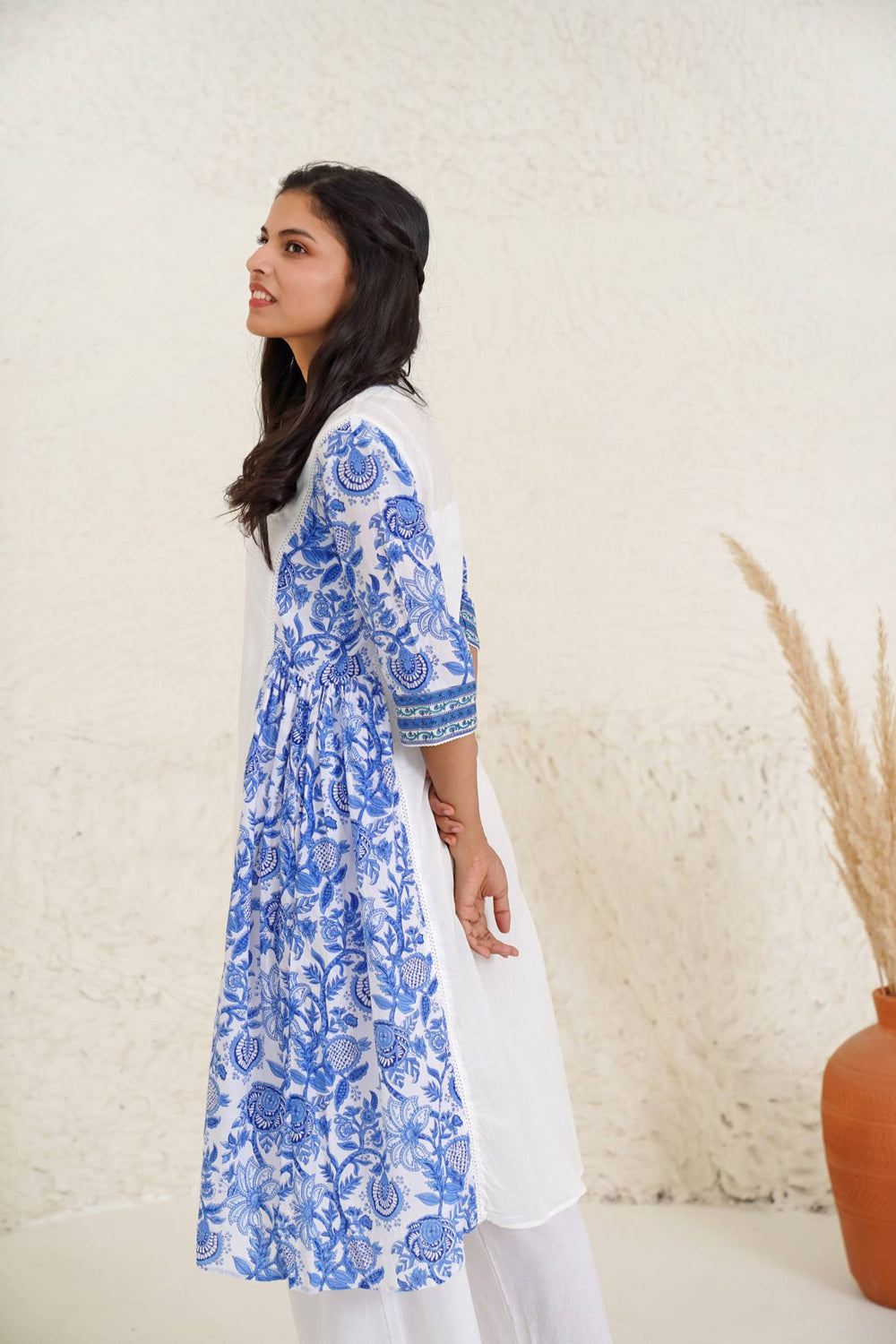 Sapphire chintz kurta