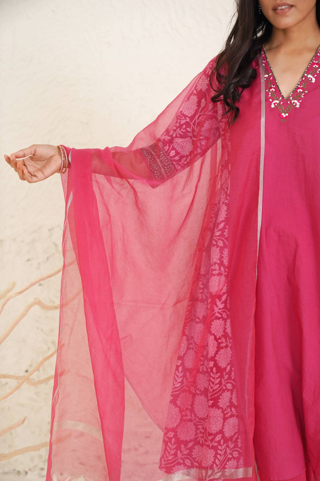 Cherry Jubilee Dupatta