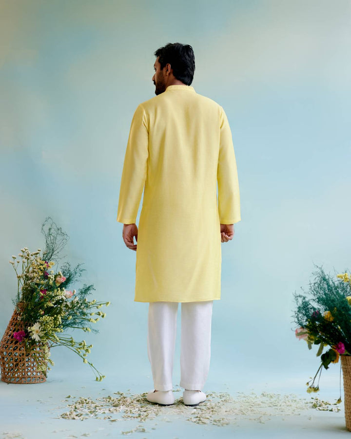 Sunshine Glow Gota Kurta