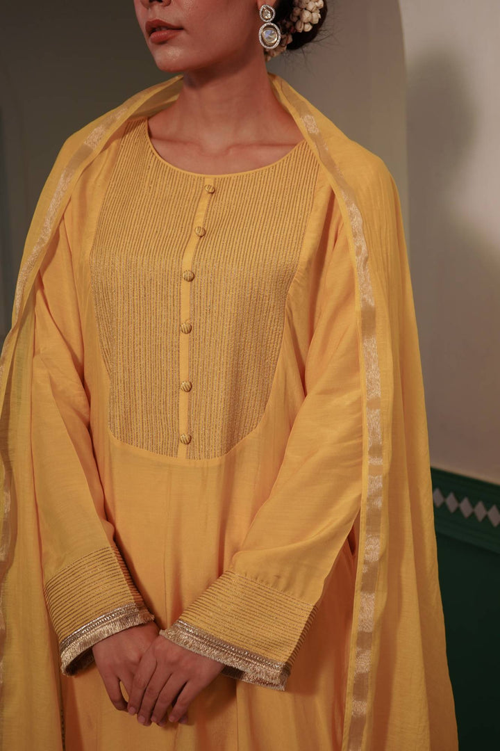 Tulip Zari Kurta Set