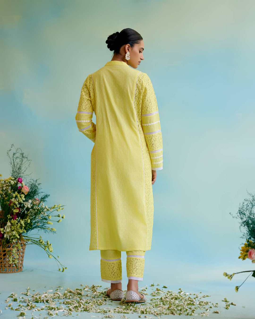 Daylily Kurta with Narrow Pants