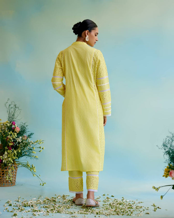 Daylily Kurta with Narrow Pants