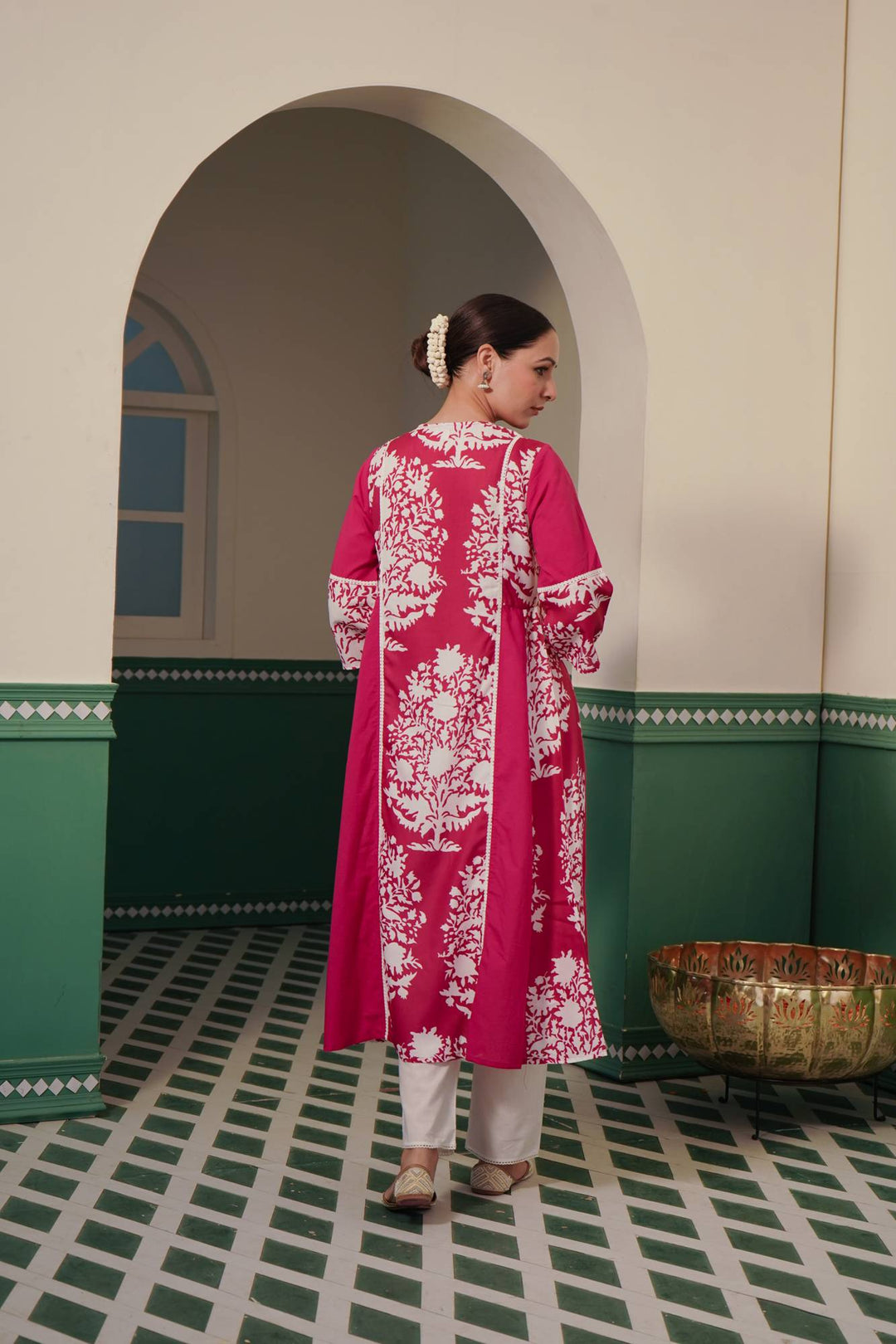 Cranberry Charm Kurta Set