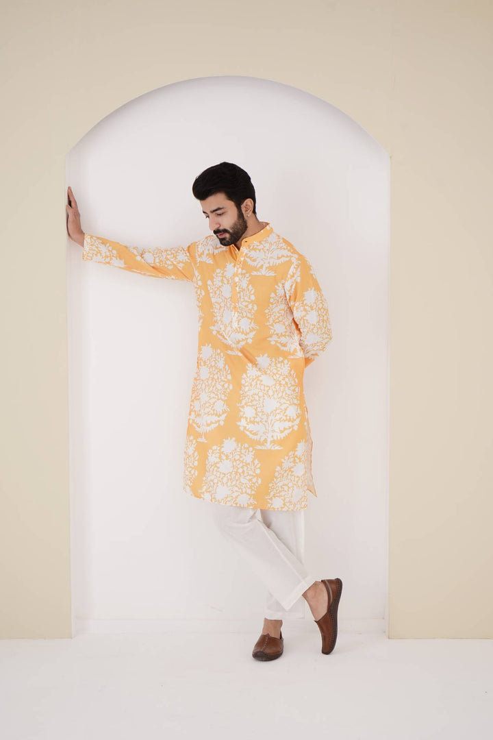 Sunflower Flora Kurta Set