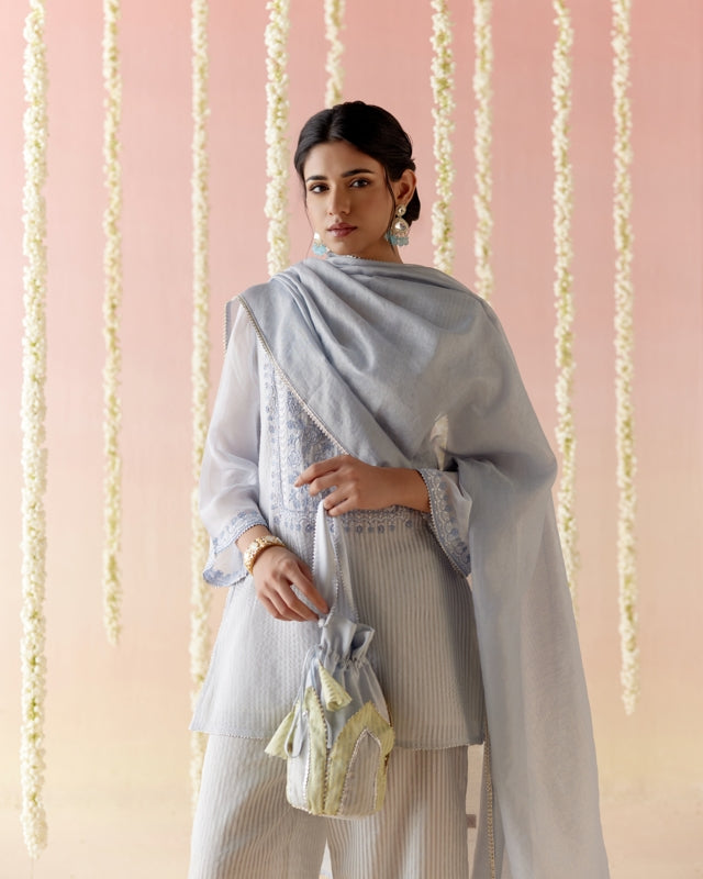 Sky Blue Dupatta