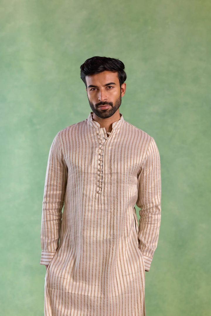 Mousse Stripe Loopi Kurta