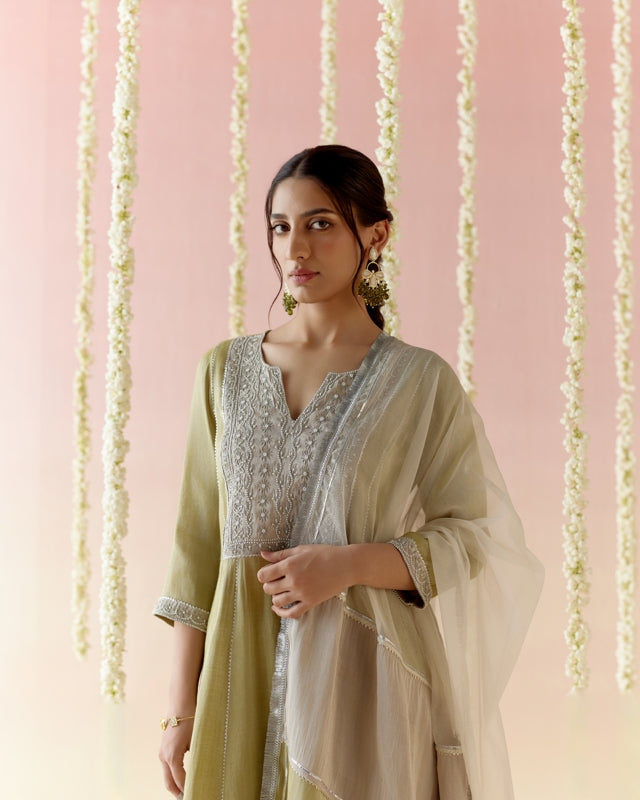 Moss Pearl Dupatta