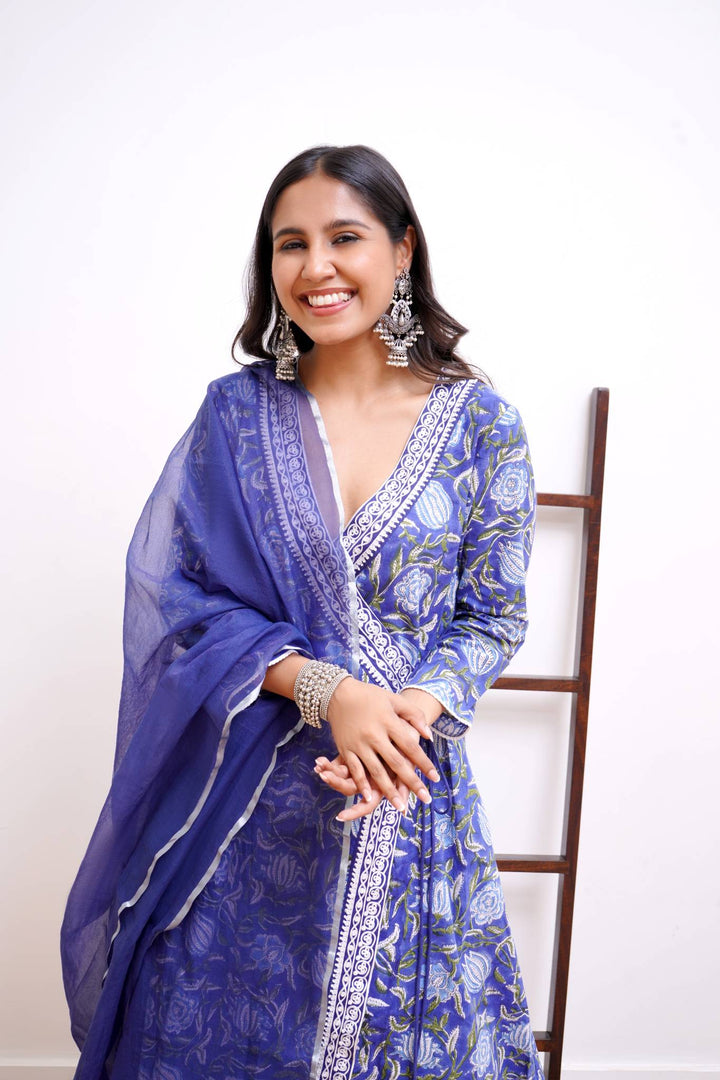 Indigo Blue Dupatta