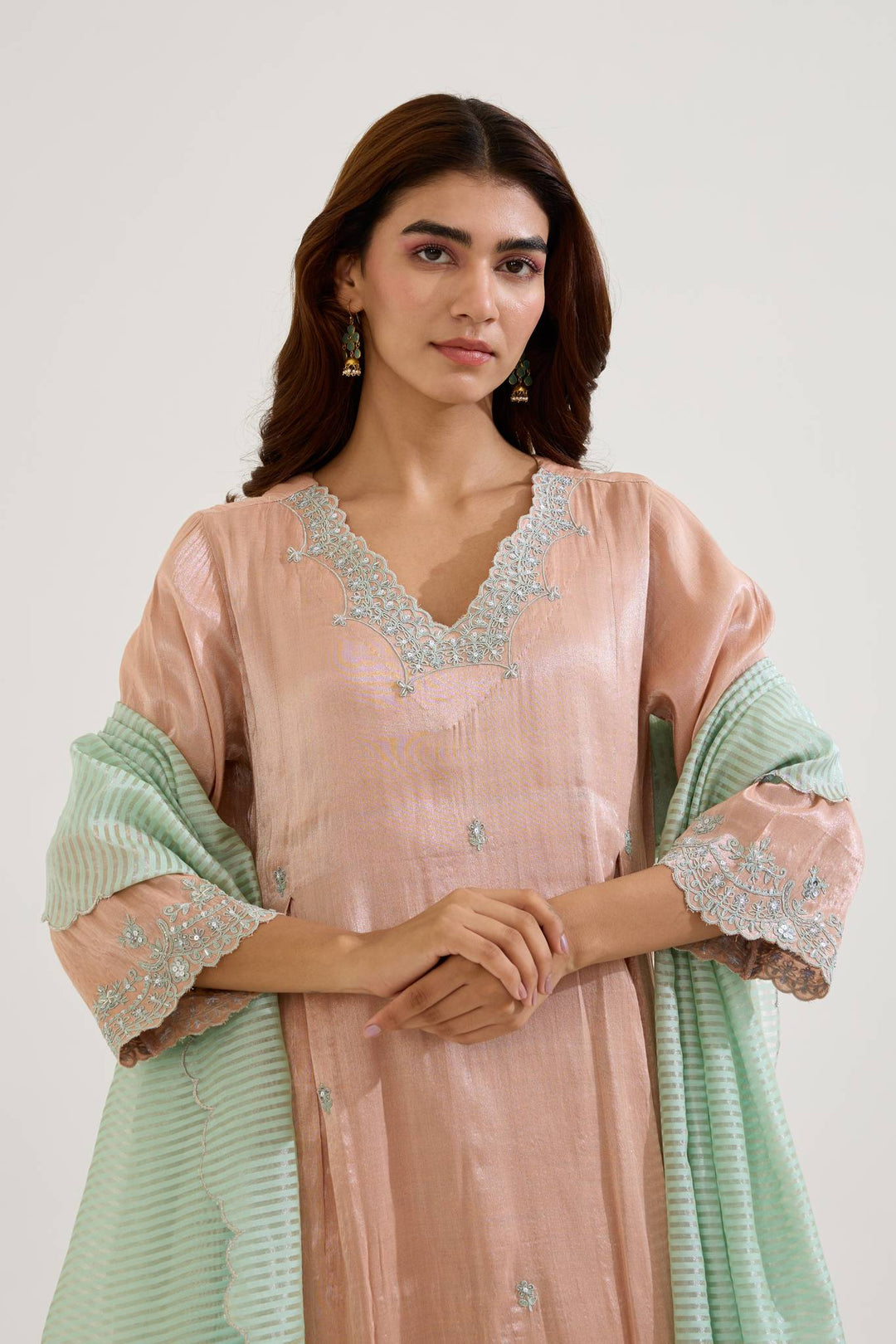 Rose Mint Dupatta