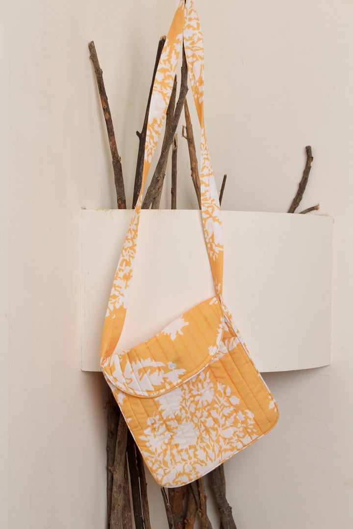 Sunflower Charm Crossbody Bag