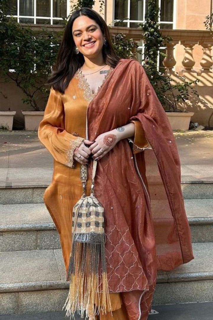 Amber Zari Kurta Set - Parul Gauba