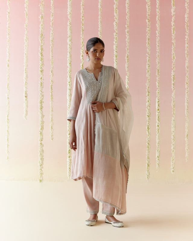 Rosy Pearl Dupatta