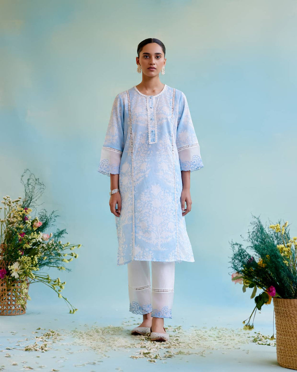 Blue Lily Kurta