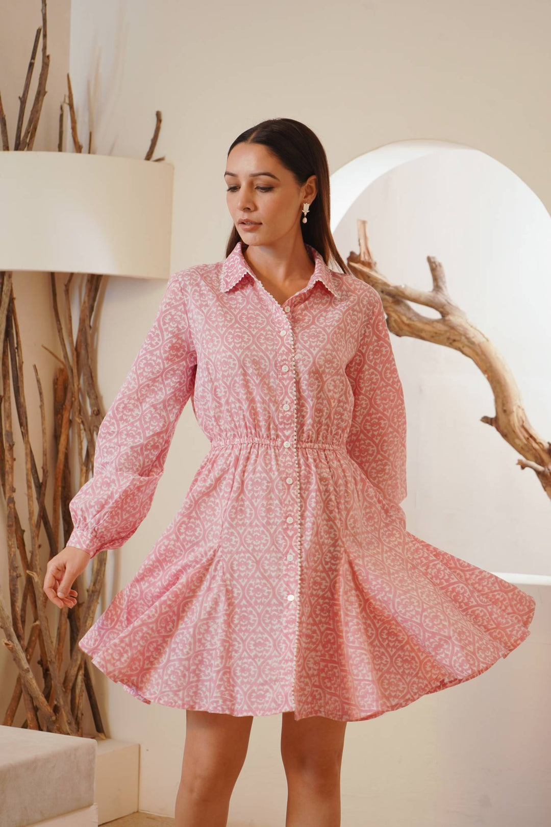 Pink Morrocan Dress