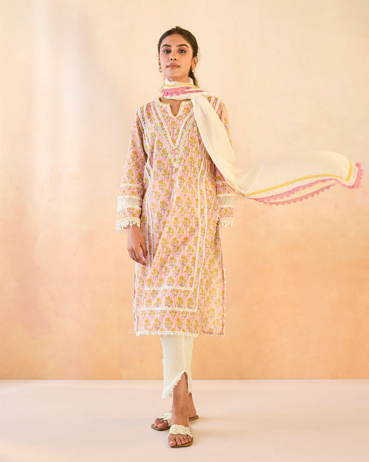 Pink Charm Kurta