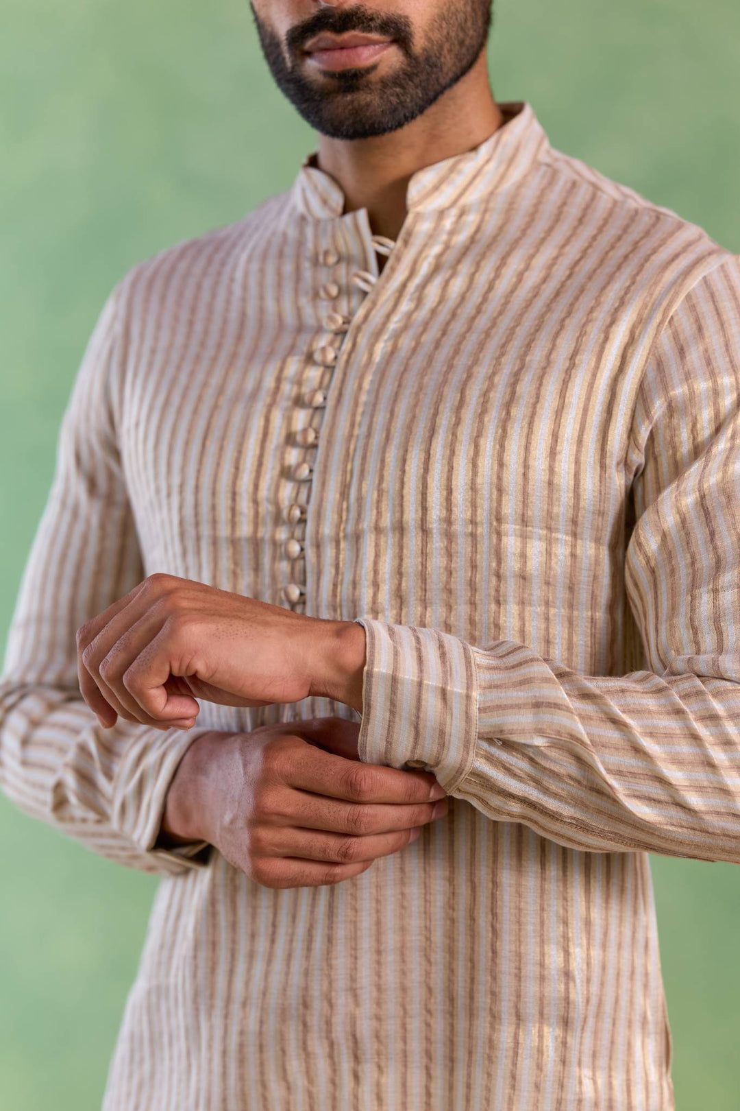 Mousse Stripe Loopi Kurta