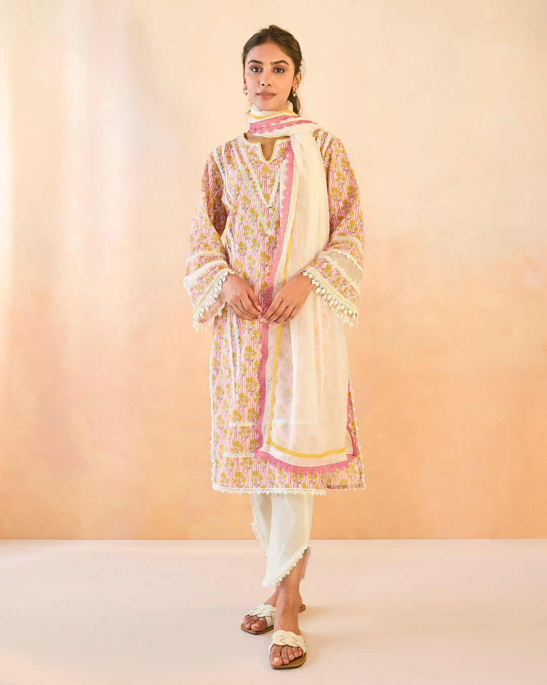 Pink Charm Dupatta