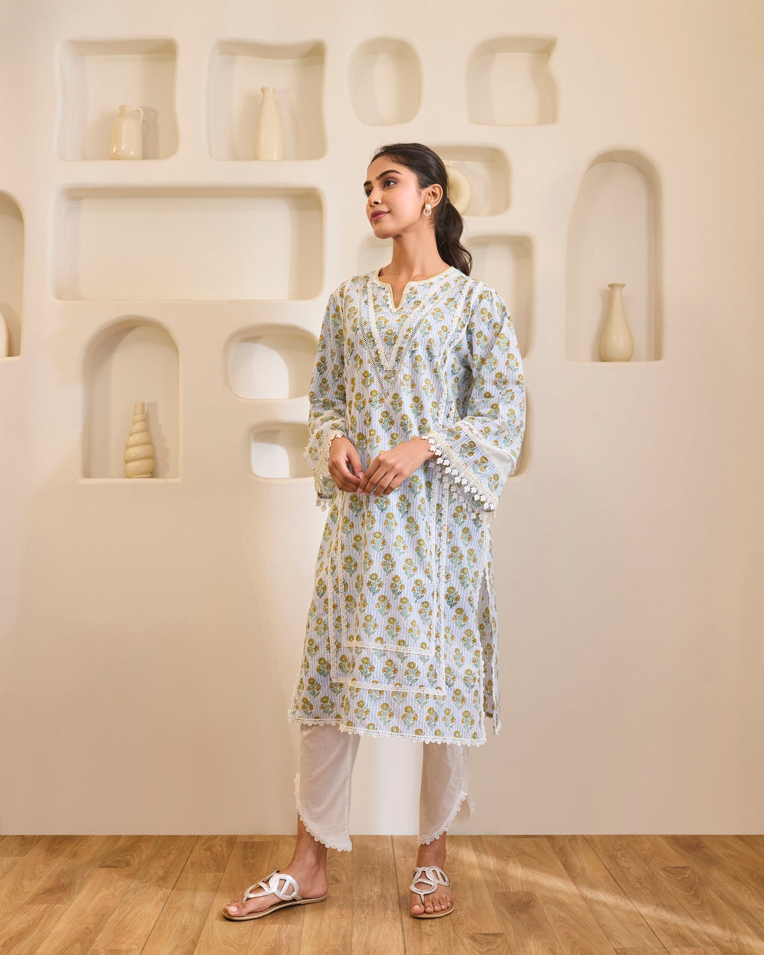 Blue Charm Kurta