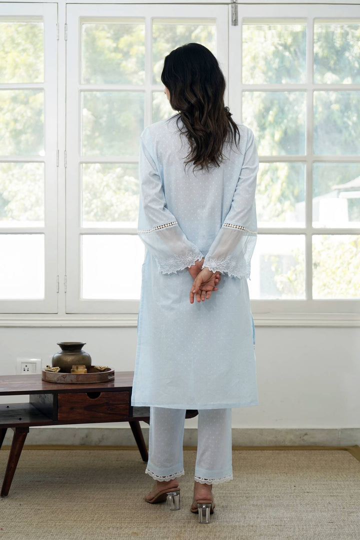 Blue Pearl Kurta