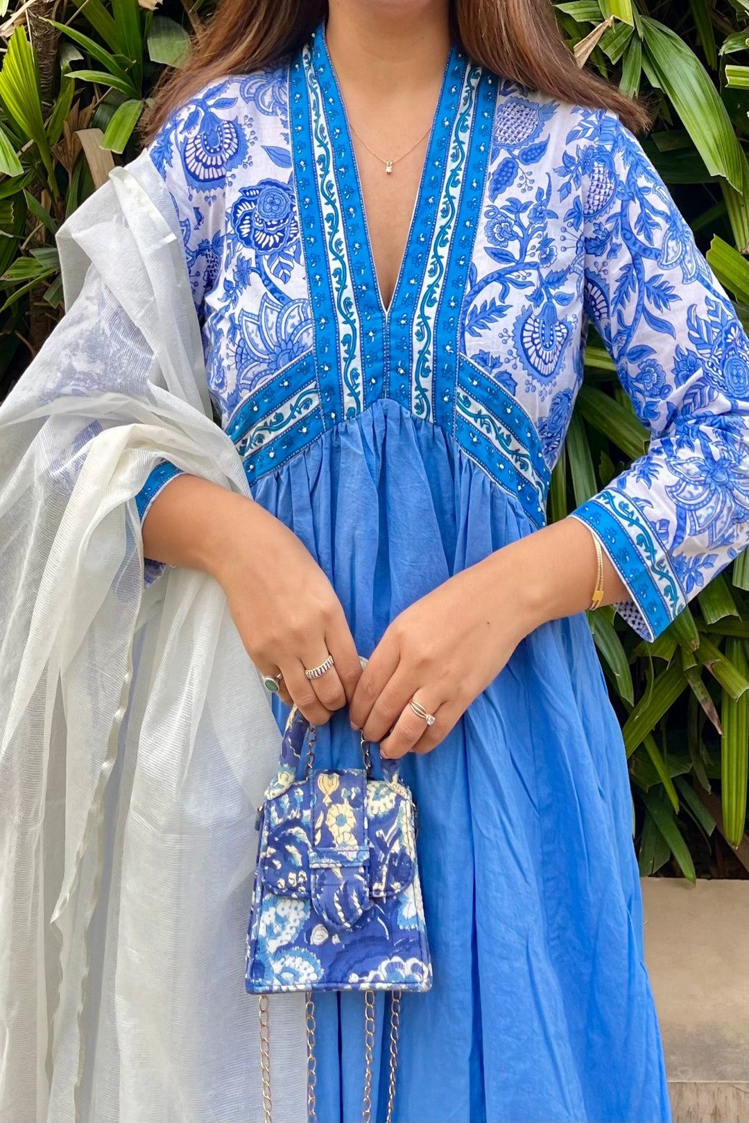 Sapphire Glory Kurta - Swati D. Ravish