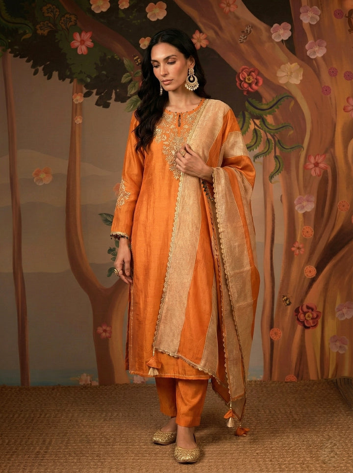 Amber Gold Dupatta